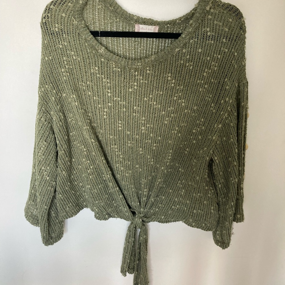 Altar’d State Green Sweater